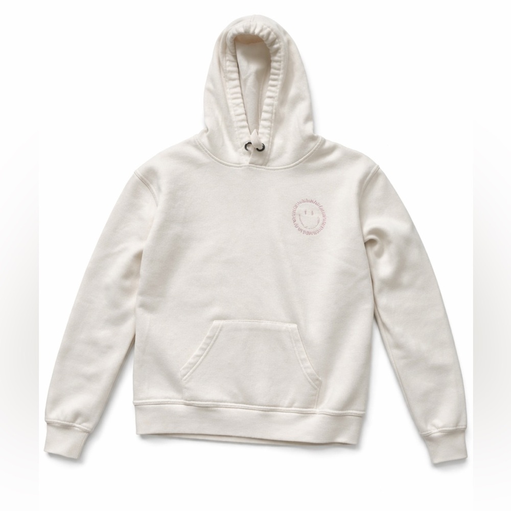 Ocean Drive LOVE Smiley Hoodie | Cream | Size S
